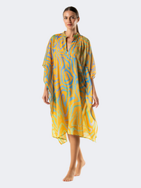 Amelie Women Beach Kaftan Yellow/Orange