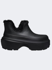 Crocs Stomp Lined Shorty Unisex Lifestyle Boots Black