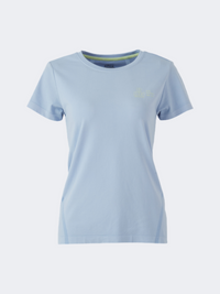 Erke Women Lifestyle T-Shirt Blue Violet