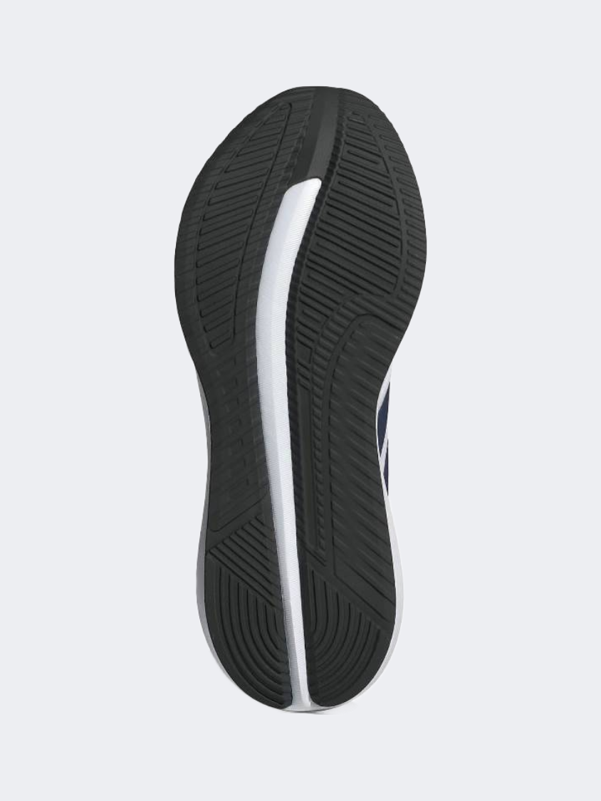 Adidas Galaxy 7 Men Running Shoes White/Blue/Black