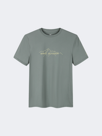 Erke Men Outdoor T-Shirt Sunset Green