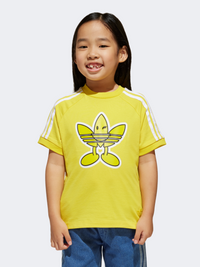 Adidas X Smiley World Little-Boys Original T-Shirt Yellow