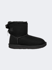 UGG Mini Bailey Bow Ii Kids-Girls Lifestyle Shoes Black