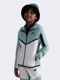 Nike Sportswear Tech Fleece Boys Lifestyle Hoody Dusty Sage