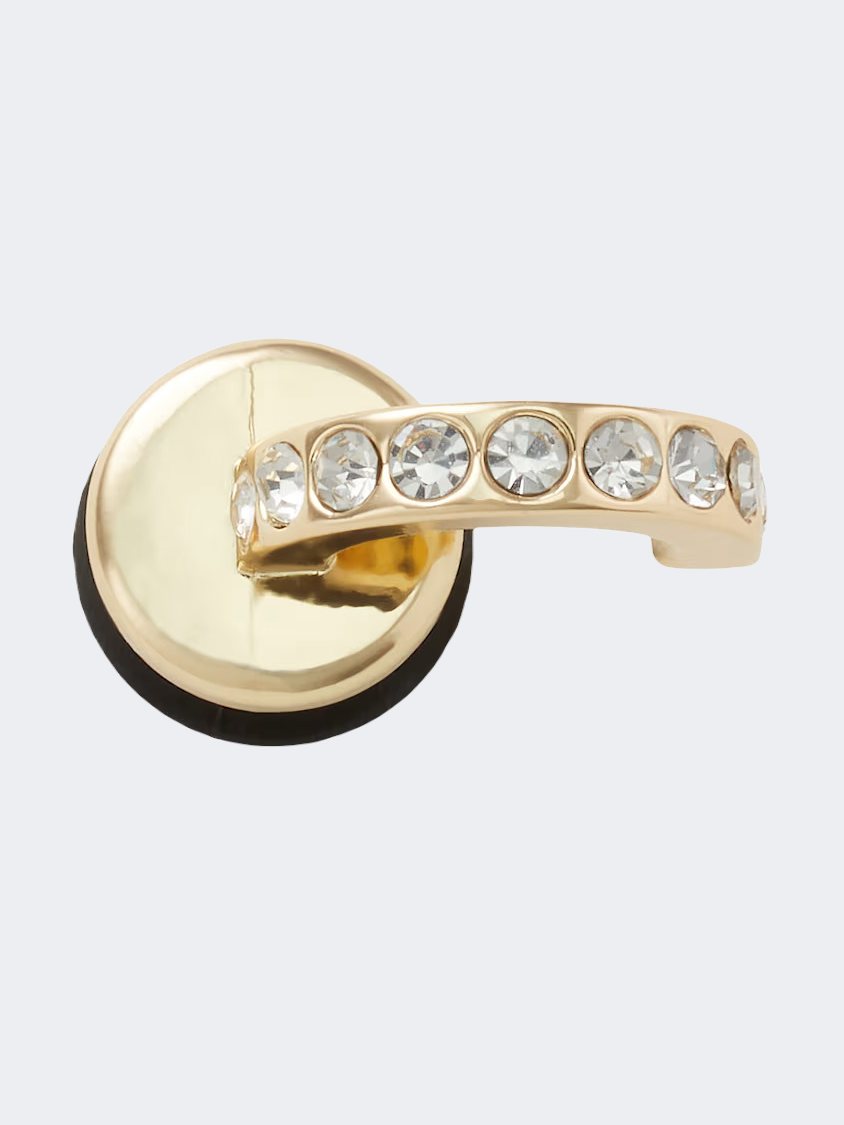 Crocs Diamond Ring Unisex Lifestyle Pins Gold