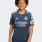 Adidas Real Madrid 25/26 Away Jersey Little-Boys Football T-Shirt Legend Ink