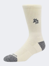 New Balance Premium Crew 1 Pair Unisex Lifestyle Sock Sea Salt
