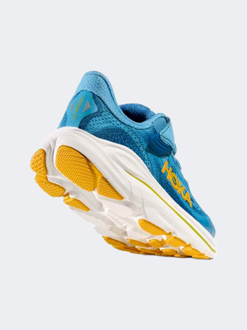 Hoka Clifton 10 Ps-Boys Running Shoes Alpine Blue