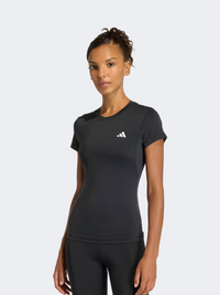 Adidas Primelift Essentials Workout Contour Women Training T-Shirt Black