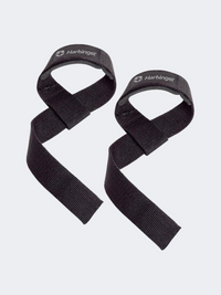 Harbinger Padded Cotton Lift Straps Unisex Fitness Black
