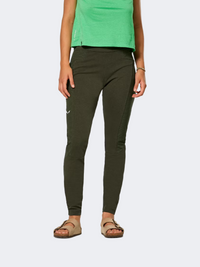 Salewa Agner Hemp Women Hiking Tight Dark Olive
