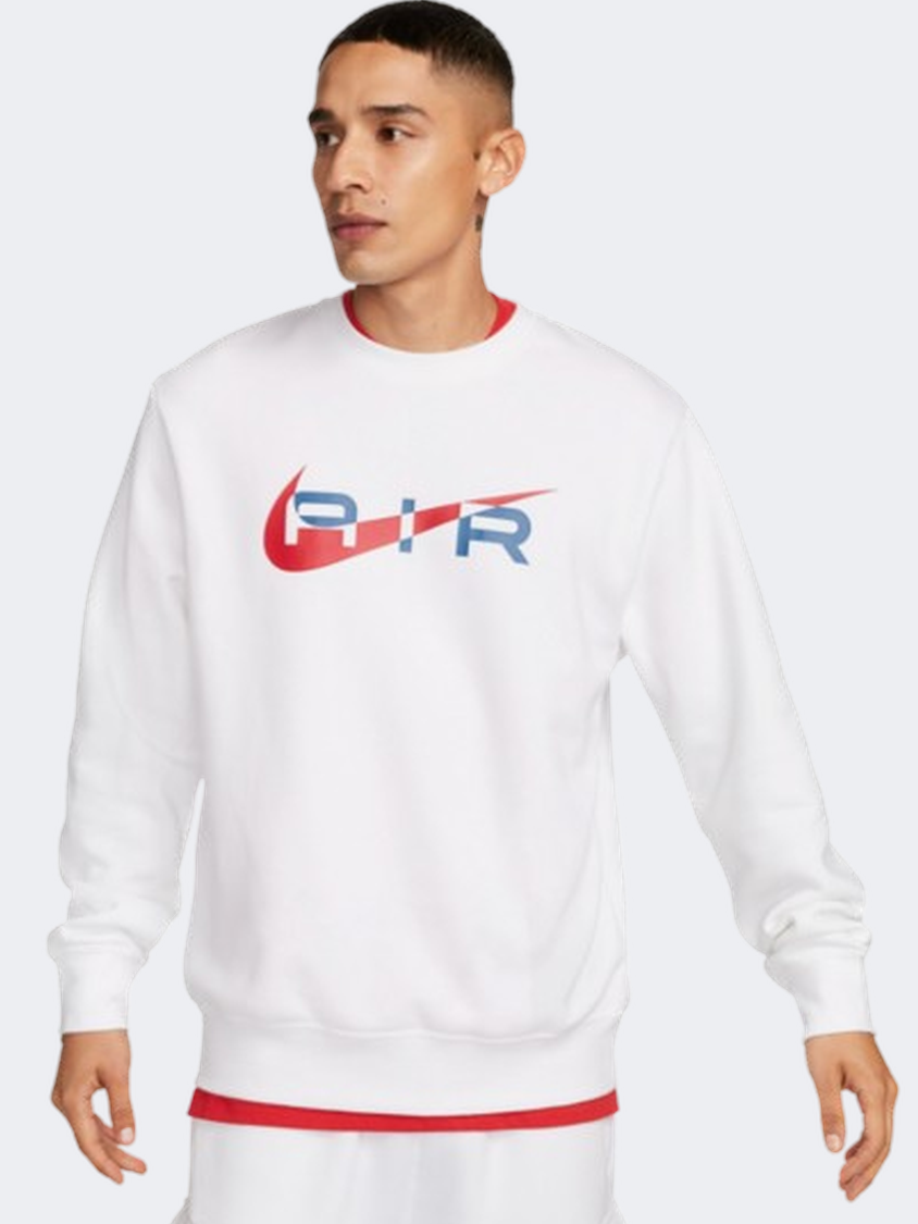 Nike Air Men Lifestyle Sweatshirt White/Red