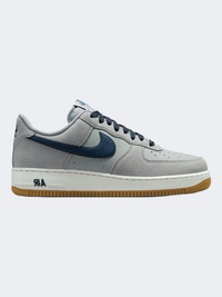 Nike Air Force 1 07 Lv8 Men Lifestyle Shoes Light Smoke Grey