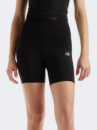 New Balance Sport Fitted 5 Inch Women Performanc Short Black