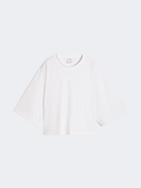Puma Pumatech Sense Oversized Warpknit Women Lifestyle T-Shirt White