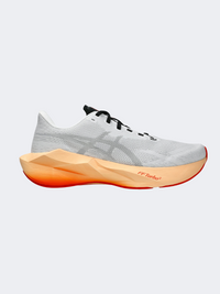 Asics Novablast 6 Men Running Shoes White/Orange Blow