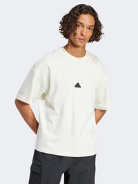 Adidas City Escape Men Sportswear T-Shirt Off White