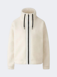 Fire and Ice Ninetta Mid Layer Women Skiing Jacket Off White