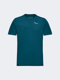 Salewa Puez Sporty Dry Men Hiking T-Shirt Pond Blue