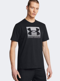Under Armour Boxed Sports Men Lifestyle T-Shirt Black/Pitch Grey