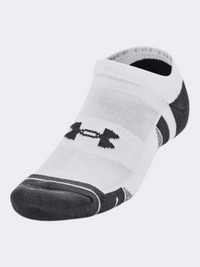 Under Armour Performance 3 Pack Unisex Training Sock White/Pitch Grey