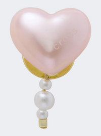 Crocs Jibbitz Pink Pearl Heart Unisex Lifestyle Pins