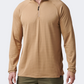 5-11 Stratos 1/4 Zip Men Tactical Long Sleeve Coyote