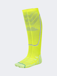Top Ten Comfortable Unisex Football Over The Calf Socks Neon Yellow/Grey