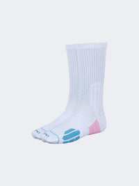 Top Ten Comfortable Unisex Basketball Crew Socks White/Blue