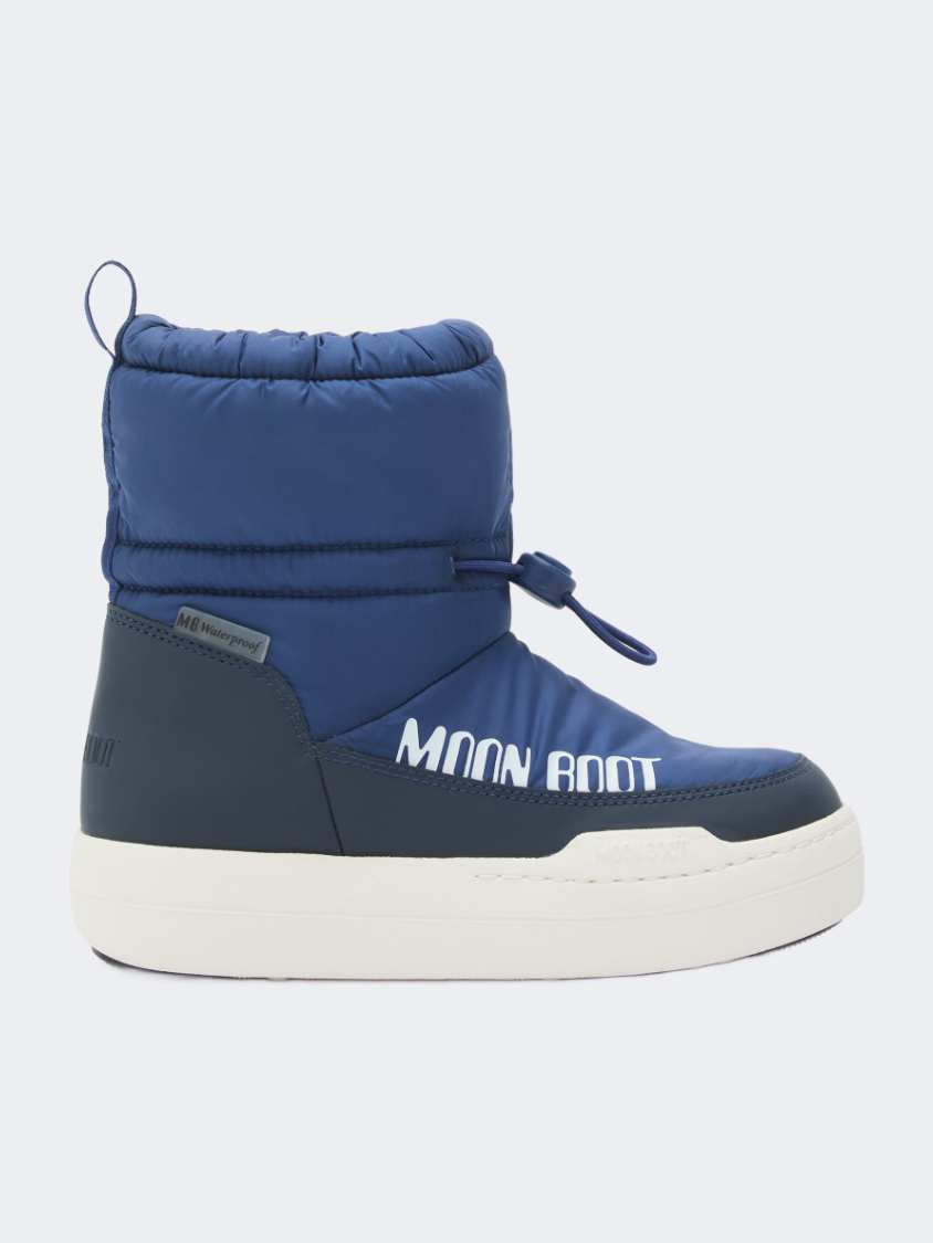 Moonboot Junior Park Tube Mid Kids After Ski Boot Blue Navy