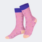 Eat My Socks Joe Donut Kids-Girls Lifestyle Sock Pink/Multicolor