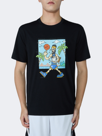 Anta Ktee Rocco Klay Thompson Men Basketball T-Shirt Black