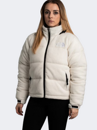 The North Face 2000 Polar Nuptse Women Lifestyle Jacket White Dune