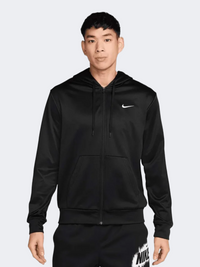Nike Therma-Fit Flex Fleece Full Zip Men Training Hoody Black/White