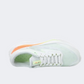 Erke Cushioning Women Running Shoes White Green