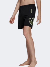 Adidas Men Original Swim Short Black/Lime