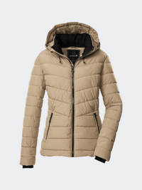 Killtec Gw 32 Quilted Women Skiing Jacket Camel