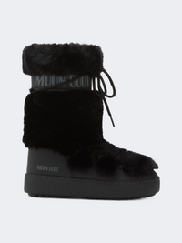 Moonboot Ltrack Faux-Fur High Women After Ski Boot Black