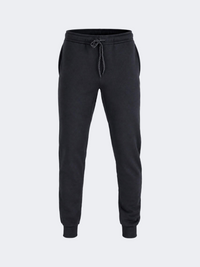 Oil & Gaz Brushed Men Lifestyle  Cuffed Pants Black