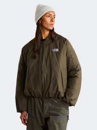 The North Face Choqa Bomber Women Lifestyle Jacket New Taupe Green