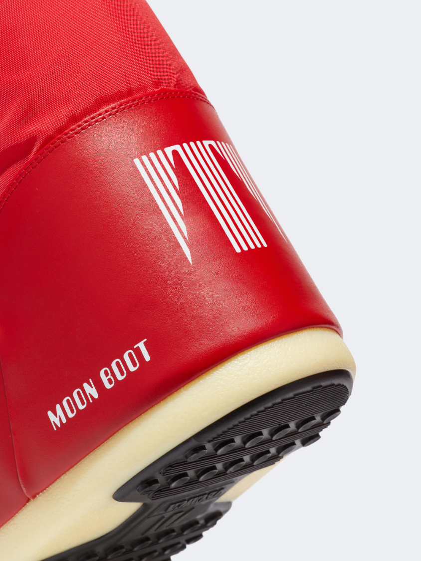 Moonboot Icon Nylon Unisex After Ski Boot Red