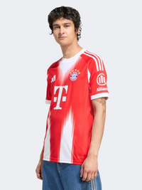 Adidas Fc Bayern 25/26 Home Jersey Men Football T-Shirt Red