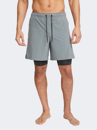 Nike Unlimited Dri-Fit 7" 2-In-1 Versatile Men Training Short Smoke Grey