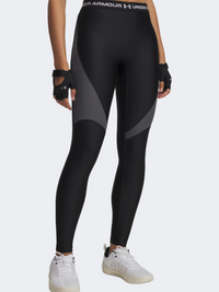 Under Armour Heatgear Rib Women Training Tight Black/Castlerock