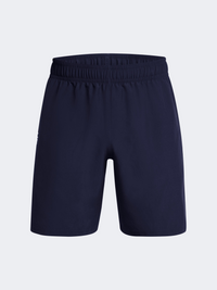 Under Armour Tech Woven Wordmark Men Training Short Midnight Navy/White