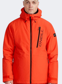 ONeill Hammer Men Skiing Jacket Paprika Flame