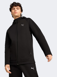 Puma Evostripe Full Zip Men Lifestyle Hoody Black