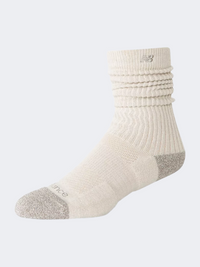 New Balance Active Premium Slouch Crew 1 Pair Women Lifestyle Sock Linen