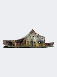 Crocs Camouflage Saturday Men Lifestyle Slippers Army Green