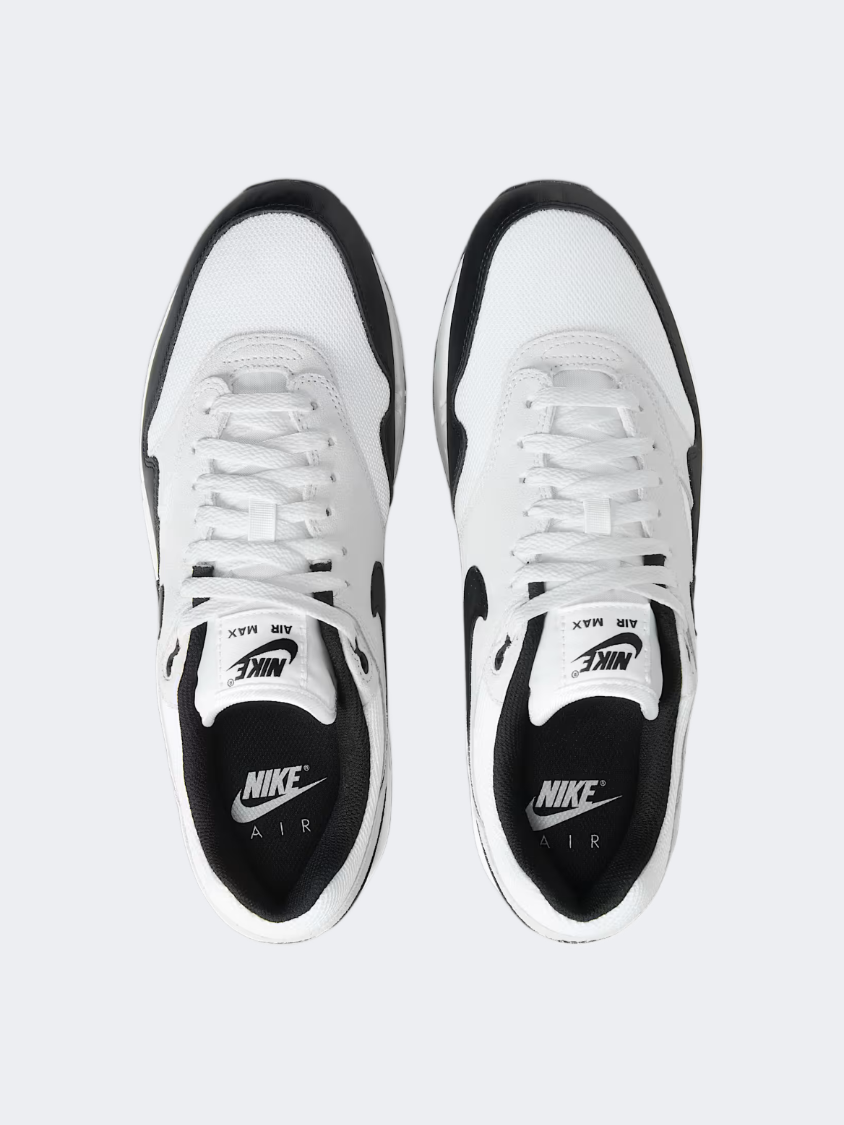 Nike Air Max 1 Essential Men Lifestyle Shoes White/Platinum/Black